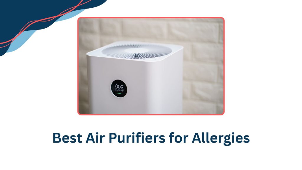 Boost Air Heating and Cooling's modern air purifier enhancing indoor air quality for allergy relief