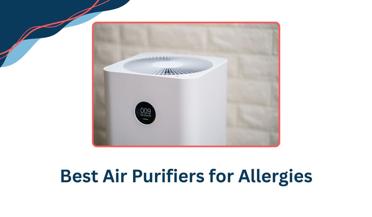 Boost Air Heating and Cooling's modern air purifier enhancing indoor air quality for allergy relief